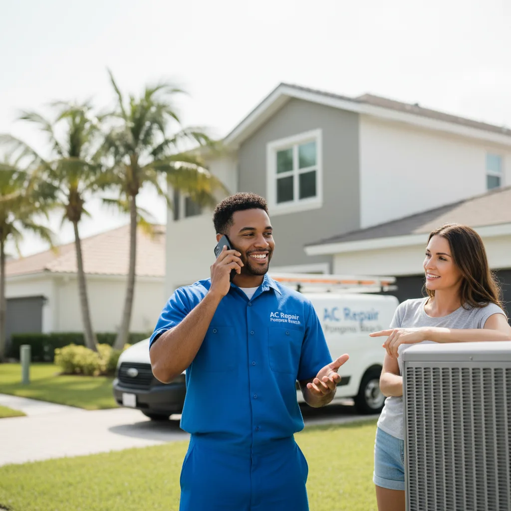 AC Repair Pompano Beach customer support in Mayville